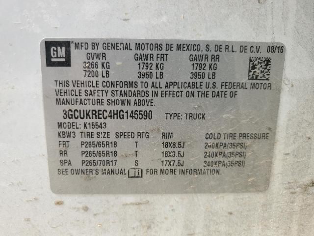 2017 Chevrolet Silverado K1500 LT