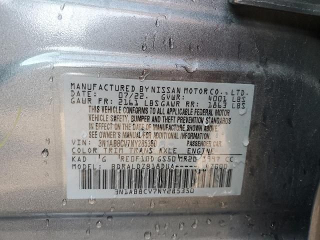 2022 Nissan Sentra SV