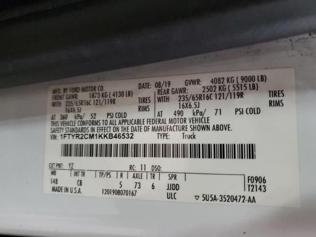 2019 Ford Transit T-250