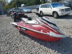 Salvage boats for sale at Wayland, MI auction: 2018 Yamaha GP1800