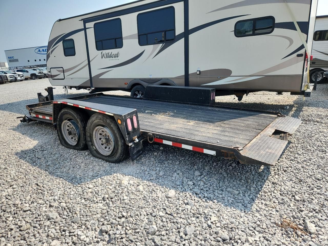 2011 Towmaster Tilt Deck Equipment Trailer