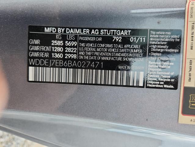 2011 Mercedes-Benz CL 63 AMG