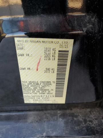 2015 Nissan Altima 2.5