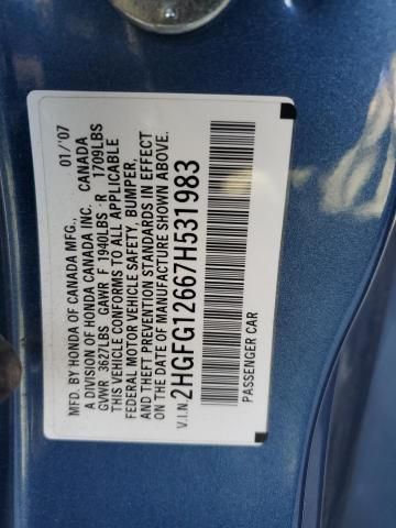 2007 Honda Civic LX