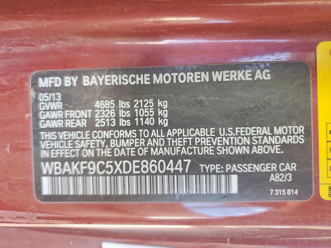2013 BMW 335 XI