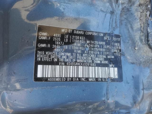 2018 Subaru Outback 2.5I Limited