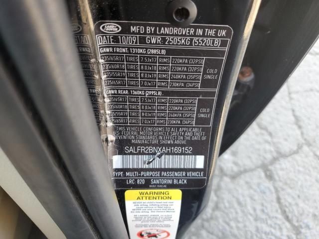 2010 Land Rover LR2 HSE