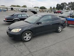 Salvage cars for sale from Copart Sacramento, CA: 2004 Honda Civic ex