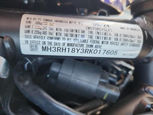 2024 Yamaha YZFR3 A