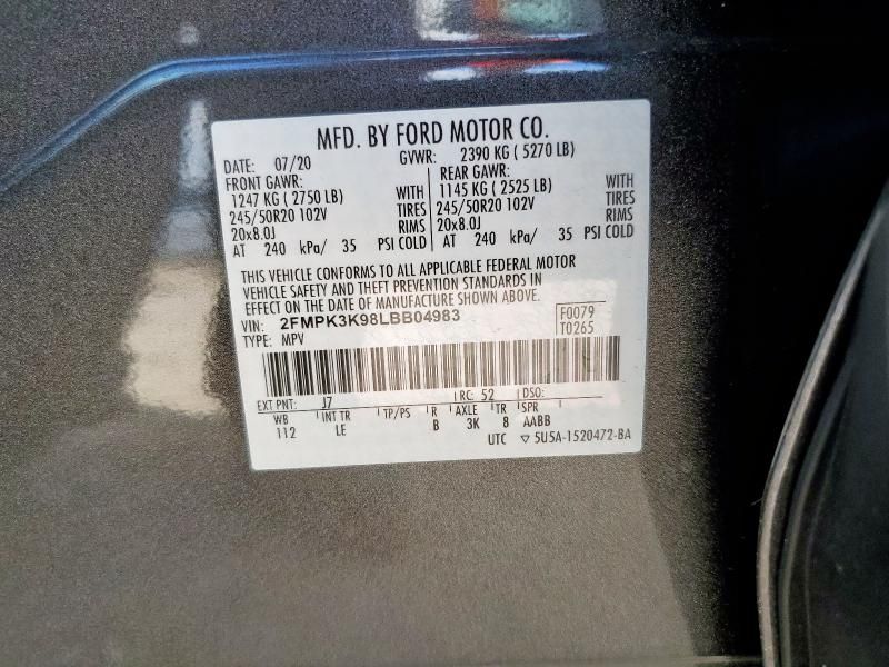 2020 Ford Edge Titanium