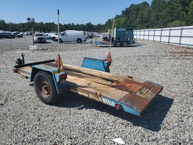 1999 Ditchwitch Tilt Deck Equipment Trailer