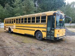 Salvage trucks for sale at Arlington, WA auction: 2008 Thomas SAF-T-LINER HDX-School Bus