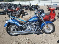 Salvage motorcycles for sale at Elgin, IL auction: 2008 Harley-Davidson Flstf