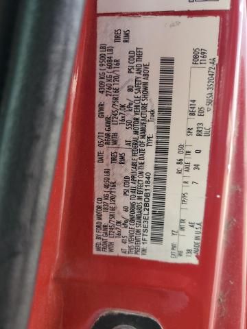 2011 Ford Econoline E350 Super Duty Van
