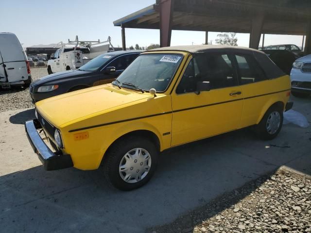 1982 Volkswagen Rabbit Deluxe