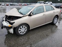 Toyota Vehiculos salvage en venta: 2009 Toyota Corolla Base