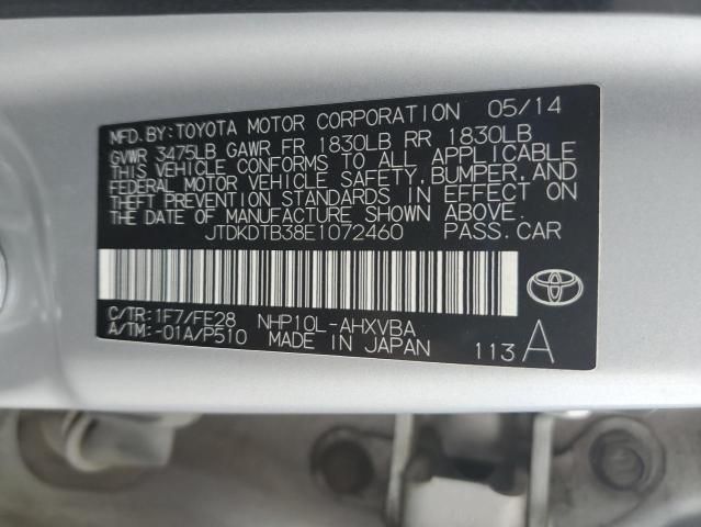 2014 Toyota Prius C