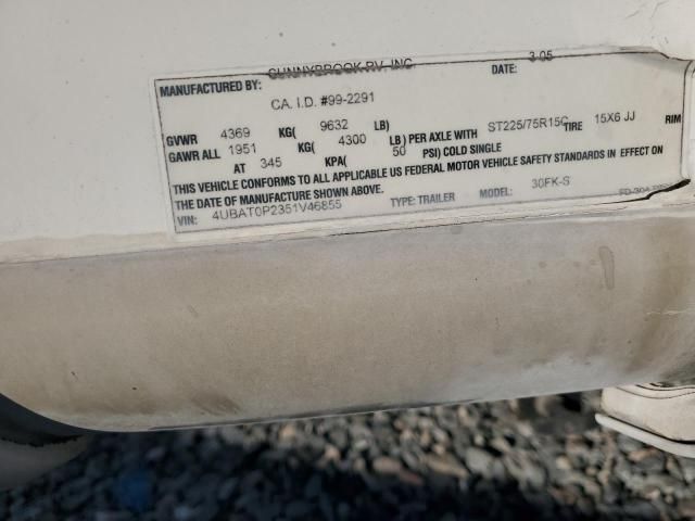 2005 Sunnybrook SUNNY708SL-Camper