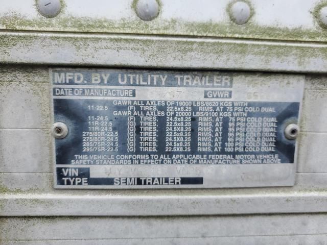 1997 Utility VS2R Refrigerated Van Trailer