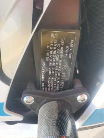 2011 Suzuki GSX-R600