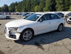 Audi A4 salvage cars for sale: 2017 Audi A4 Premium