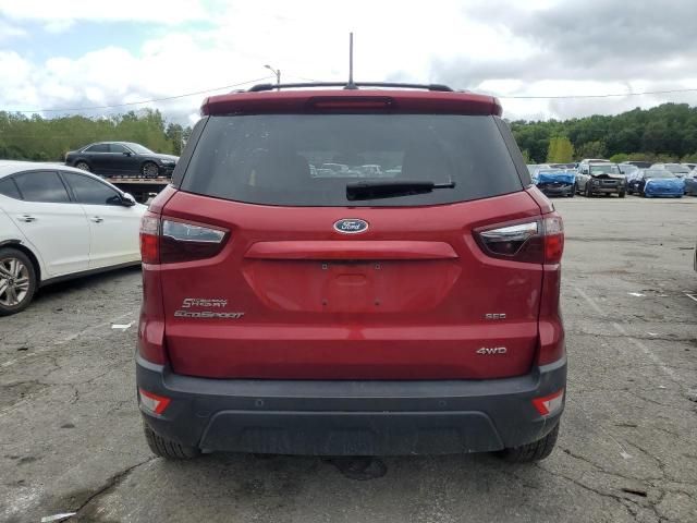 2018 Ford Ecosport SES