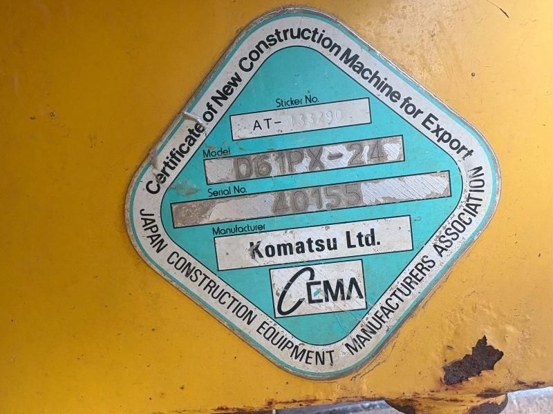 2016 Komatsu 2016 Koma D61PX-24-Crawlers Dozer