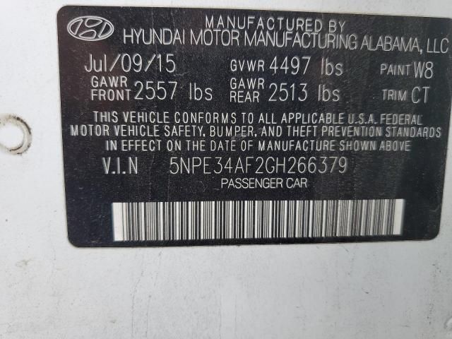 2016 Hyundai Sonata Sport