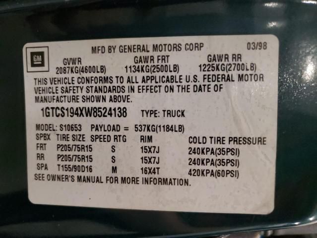1998 GMC Sonoma