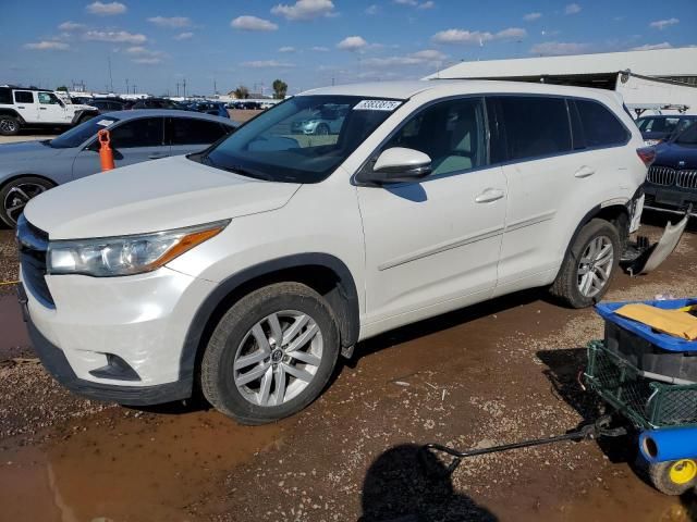 2016 Toyota Highlander LE