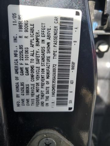 2006 Honda Accord SE