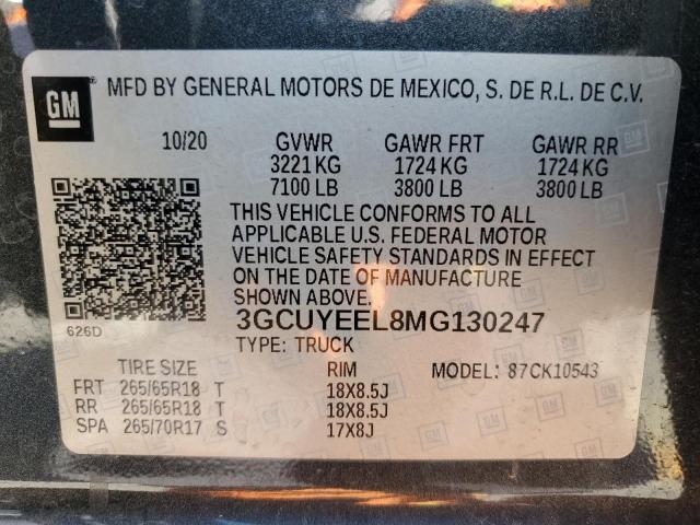 2021 Chevrolet Silverado K1500 rst