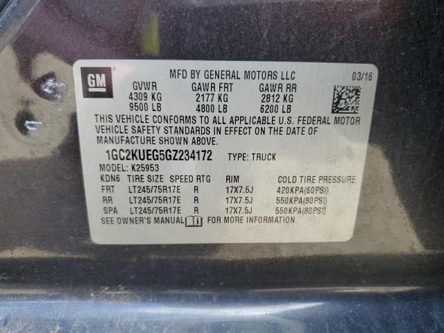 2016 Chevrolet Silverado K2500 Heavy Duty