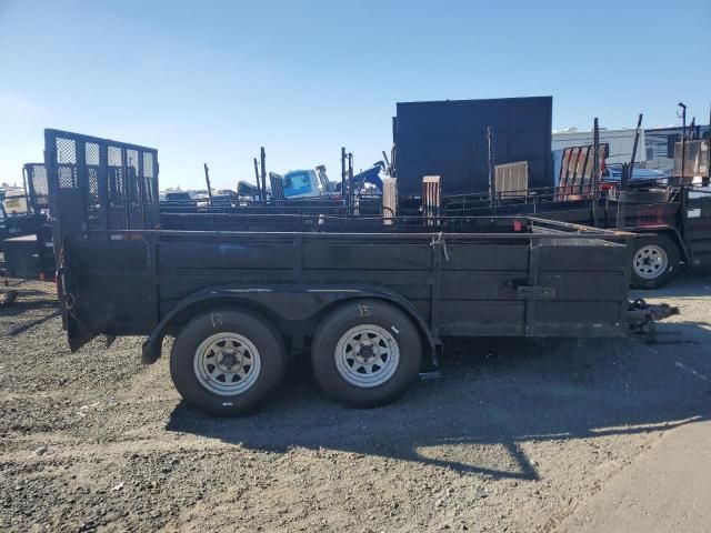 2010 Texas DG712DS Utility Trailer