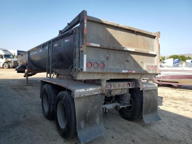 2006 Hanson End Dump Trailer