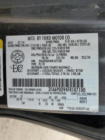 2015 Ford Fusion Titanium