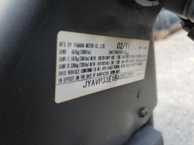 2011 Yamaha XVS1300 CU