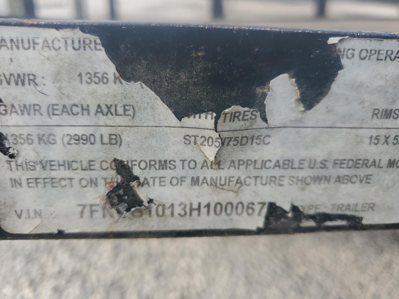 2020 AMO Utility Trailer