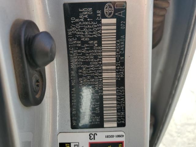 2010 Toyota Corolla Base