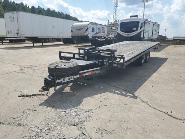 2017 PJ T8222 Tilt Deck Equipment Trailer