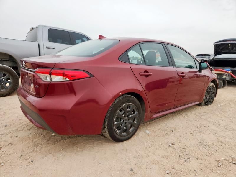 2022 Toyota Corolla le