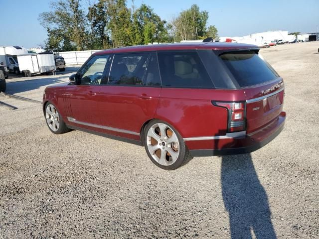 2017 Land Rover Range Rover Supercharged