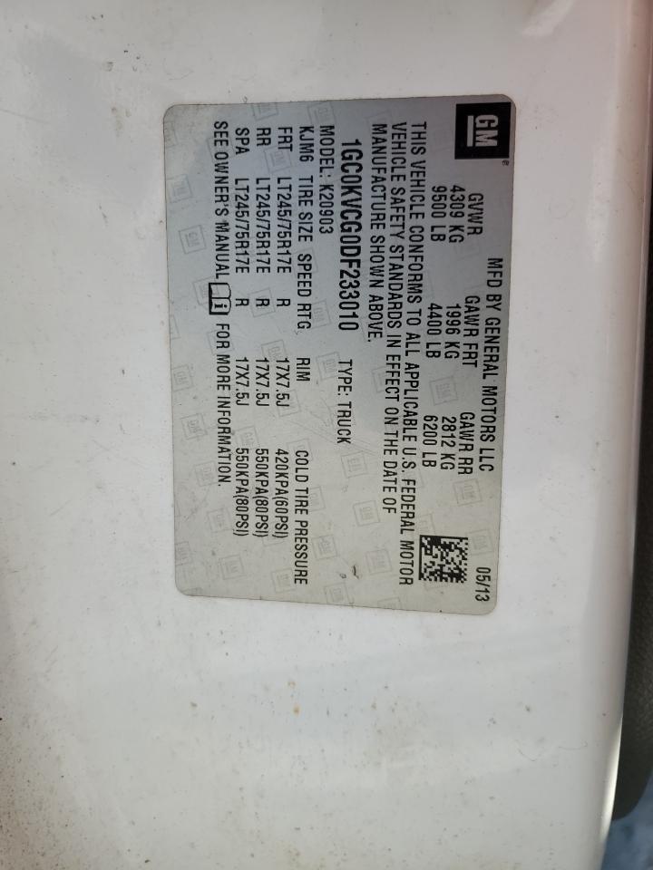 2013 Chevrolet Silverado K2500 Heavy Duty