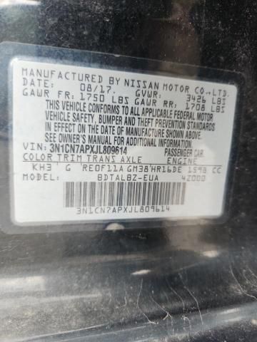 2018 Nissan Versa S