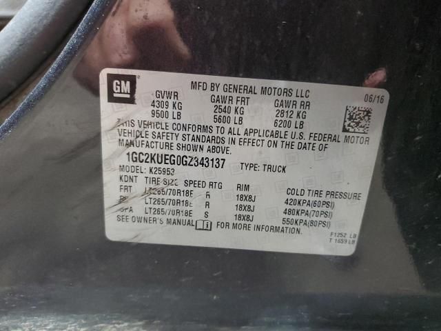 2016 Chevrolet Silverado K2500 Heavy Duty