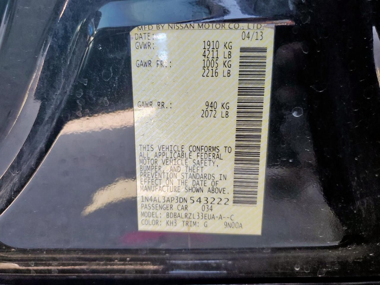 2013 Nissan Altima 2.5