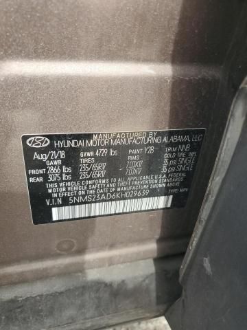 2019 Hyundai Santa FE SE