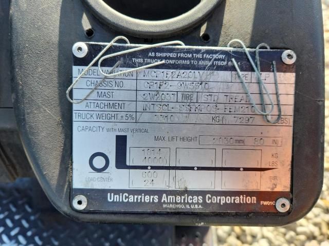 2014 Nissan MCP1F2A20LV Forklift