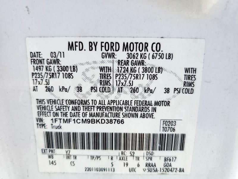 2011 Ford F150