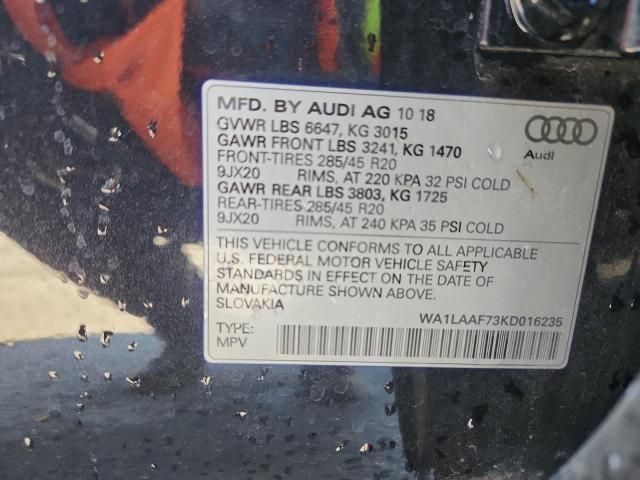 2019 Audi Q7 Premium Plus